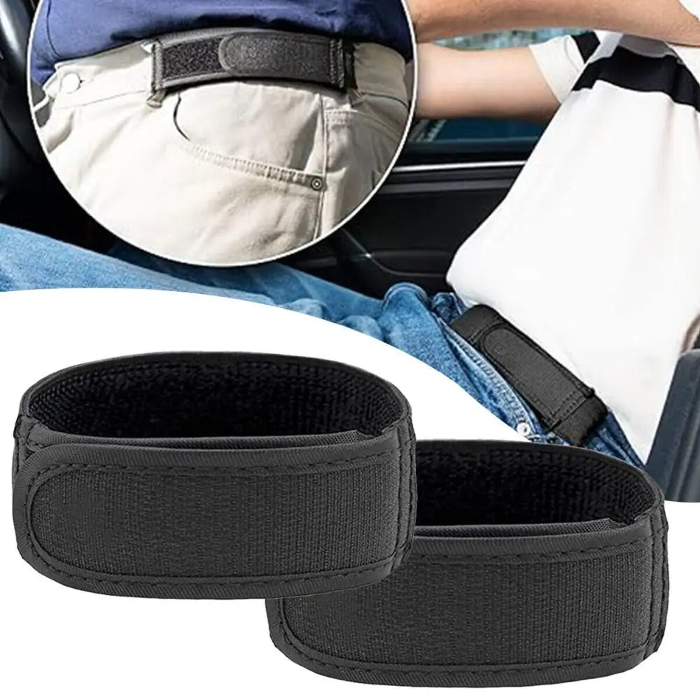 Stylish No Buckle Elastic Belts Fashion Comfortable Ultra-Soft Belt Loop Buckle-Free Belt Unisex Jeans Pants Belt Men'S